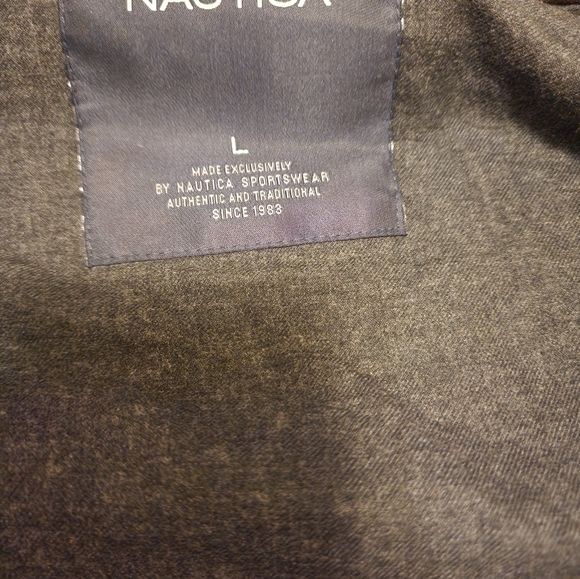 Nautica Genuine Suede Leather Gentleman's Jacket - Picture 8 of 9